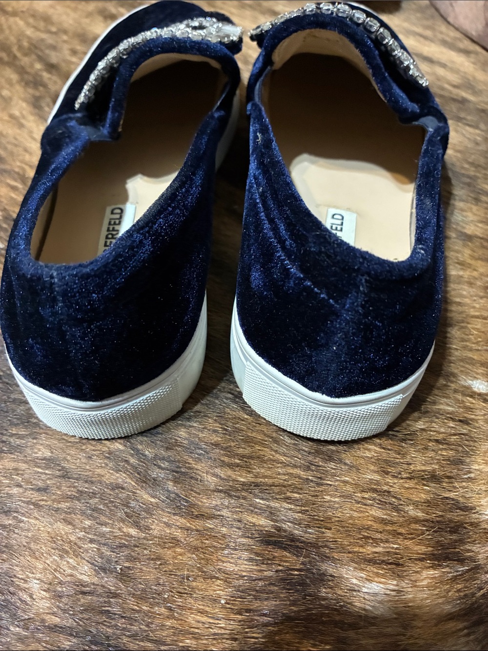 Karl lagerfeld crystal shoes in size 8M - Picture 5 of 6